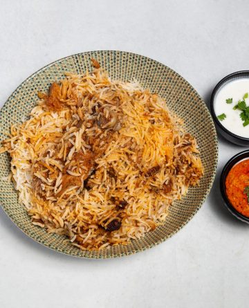 Authentic Hyderabadi Chicken Dum Biryani by The Biryani Club